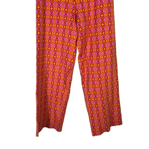 Show Me Your Mumu Zermatt Faux Fur Jacquard Sweater Pants Set Womens L Pink Y2K - Picture 8 of 11